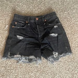 Free People We the Free Distressed Shorts